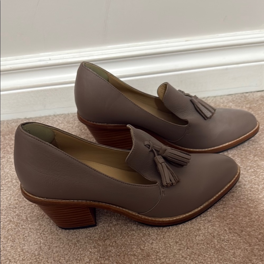 Poppy Barley Brown/Mauve Tassel Loafers